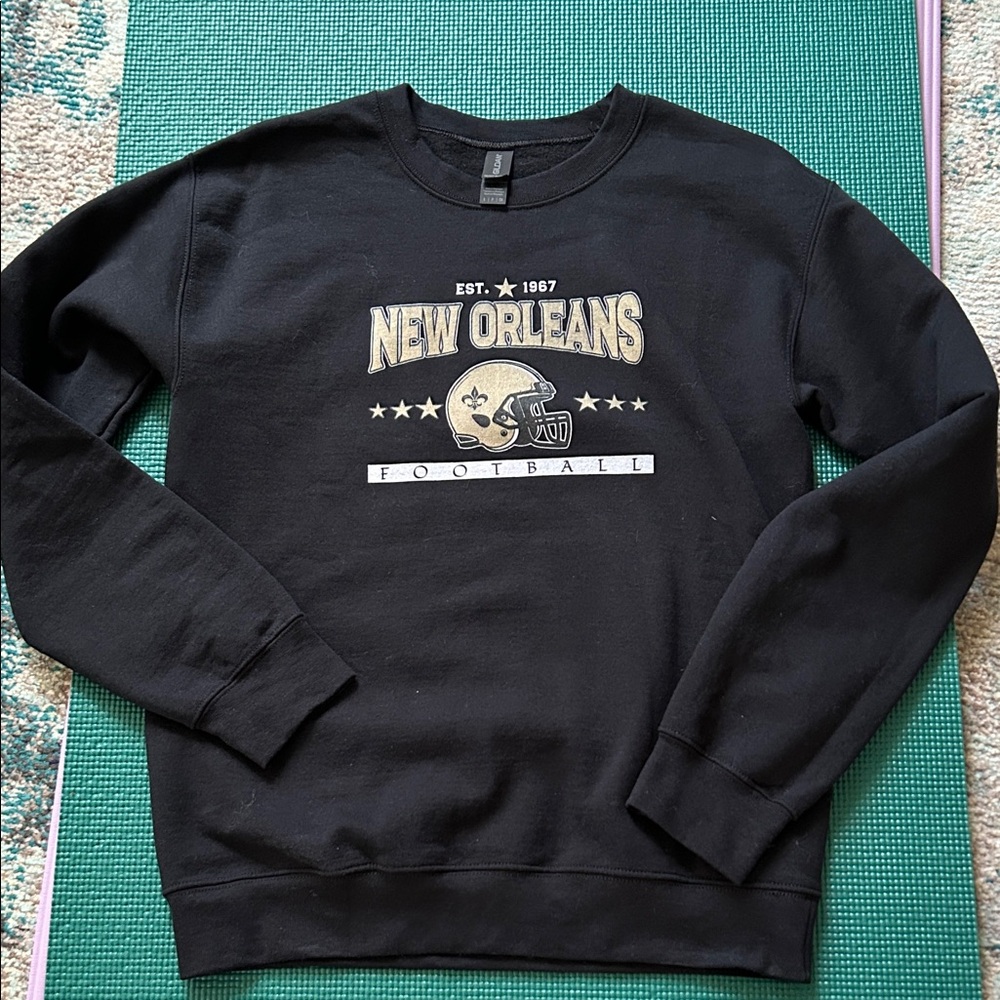 New Orleans Saints fleece lined sweatshirt